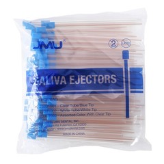 100/Bag Dental Saliva Ejector Disposable Aspirator Suction Tips Low Volume ITALY