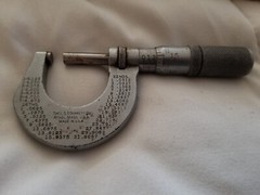 Vintage The L.S. Starrett Co. No. 230-F Micrometer