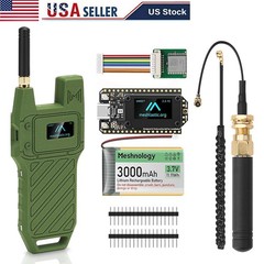 LoRa V4 ESP32 OLED Board+GPS Module + Antenna+Case+ Battery for Arduino LoRawan