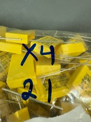 200x 0.22uF 275VAC X2 Film Capacitor MKP Safety EMI Suppression Radial Lot