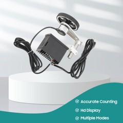 Digital Length Meter Counter Mechanical Length Counter Single Measure 0-999999m