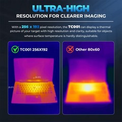 New products in 2026 Topdon TC001 Thermal Imaging Camera 256×192 IR Resolution