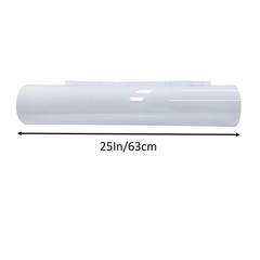 3 Mil Glossy Cold Laminating Film 25″ x 1102″ Self Adhesive Clear Vinyl Roll