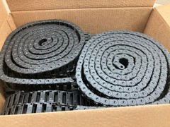 Nylatrac 200 FT Black Nylon Cable Carrier 1″ w 0.375″ H Drag Chain Wire Track