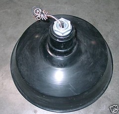 Standard Dome 16″ Industrial Lighting Fixture Black