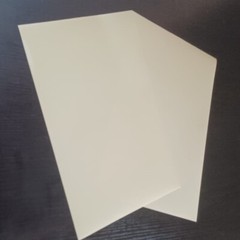 Barcode Address and Shipping Label Self Adhesive Transparent Poster Sticker