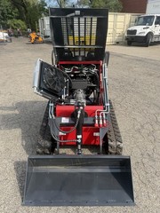 NEWEST 2026 RED ATS-T460 23hp 3 Pump Mini Skid Steer – Free Shipping – IN STOCK