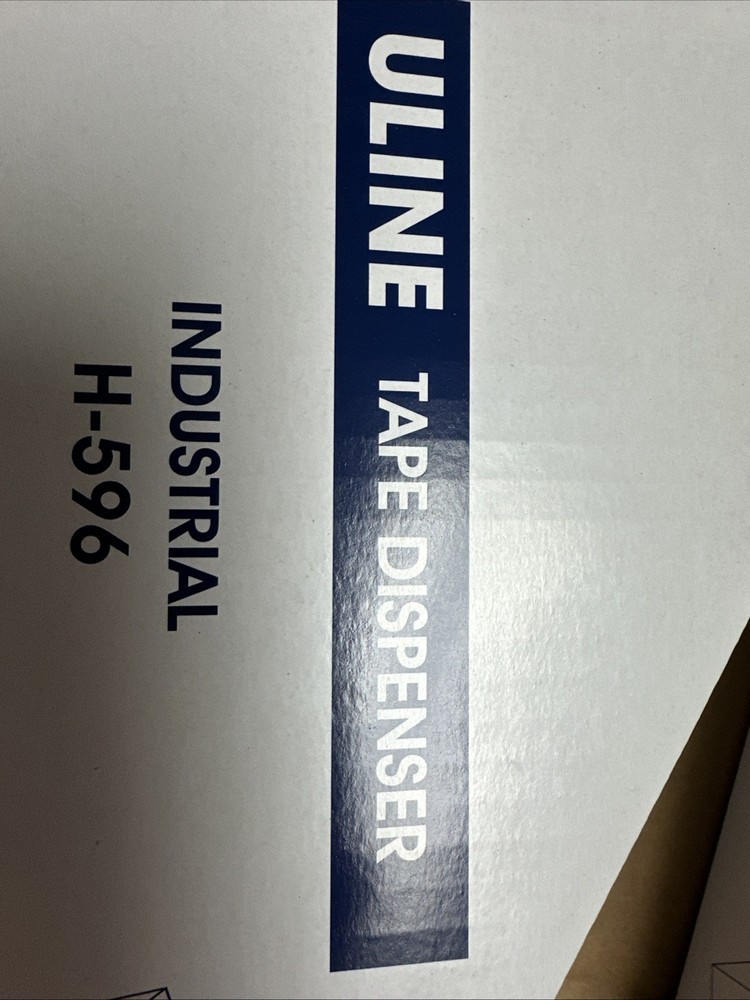 Uline 3″ Industrial Hand Side Loader Taper Dispenser Packing Tape H-596