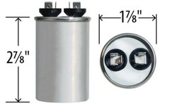 25 MFD 370 Volt AC Run Capacitor replacement for CSC 325P256H37N30N4X C325R