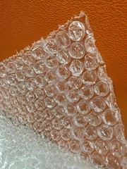 3/16″ Small Bubble Cushioning Wrap Rolls, 12 Inch x 72 Ft, w 10 Fragile Sticker