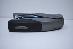 Swingline Optima 25 Reduced Effort Stapler 25-Sheet Capacity Slate Gray Blue