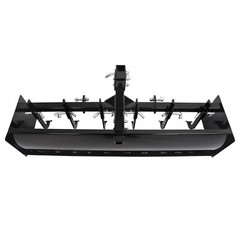 55″ Box Blade For Tractor Box Scraper Hitch Attachment For Cat 0 & Cat 1