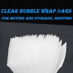 200Pcs Bubble Out Bags&Pouches, 6″x8″ Clear Pouches Wrap 200PCS,