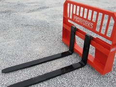 48″ 4,000 Pound Extreme Duty Pallet Forks Attachment Fits Kubota Quick Attach