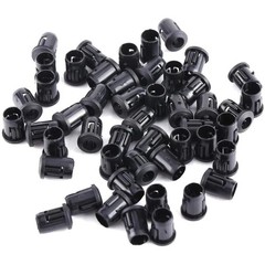 50x LED Light Holder Bezel Clip Mounting Bracket Plastic Black Frame 3/5/10mm