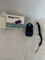 LK87 Fingertip Pulse Oximeter for Family Medicine, No Probe, Lanyard