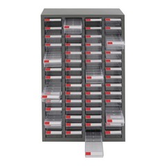 60 Drawers Hardware Tools Storage Cabinet Shop Bolt and Nut Tool Organizing Case