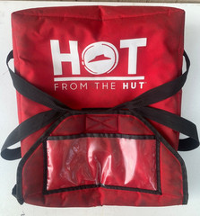 Authentic Pizza Hut Insulated Delivery Bag Rare Gig-Use