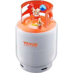 VEVOR Refrigerant Recovery Reclaim 30 LBS Cylinder Tank 400 PSI Liquid Y Valve
