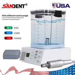 Dental Brushless LED Electric Micro Motor +1:5 Increasing Handpiece Practice BKM
