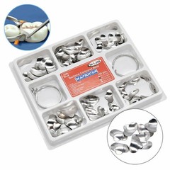 Dental Matrix Bands Sectional Contoured Matrices Wedges Ring NO1.398 100pc/box