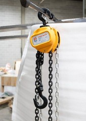 APOLLOLIFT Manual Lever Mini Chain Hoist Block 1/2 ton 1100Lbs Capacity 3M Lift