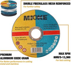 4.5″ Metal Cutting Discs 115mm Angle Grinder Disc Cut Blade Ultra Thin Steel
