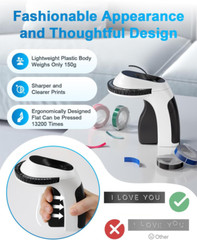 3D Embossing Label Maker with 6 Color Label Tapes 3/8″ for Dymo Omega Xpress