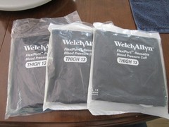 Welch Allyn REUSE-13 FlexiPort Reusable Blood Pressure Cuff 13 Thigh 40-55cm Lot