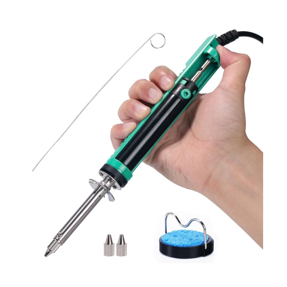 YIHUA 929D-V Electric Desoldering Soldering Iron Solder Sucker Desoldering Pu…