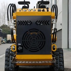Mini Skid Steer 24HP 3-Stage Hydraulic Pump 4-in-1 Bucket Loader 2026 Free Ship