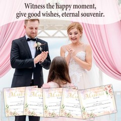 Floral Marriage Certificates, Wedding Certificate for Wedding Ceremony Propos