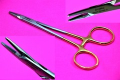 GERMAN T/C DERF NEEDLE HOLDER DRIVER 5″ WITH TUNGSTEN CARBIDE INSERTS