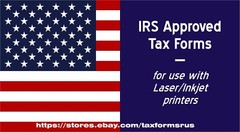 2022 IRS Tax Form 1099-NEC Laser 6 recipients+(1)1096 #NECS405 – 3UP 4pt NO Env