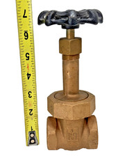 HAMMOND IB629 Bronze Gate Valve 1″ NPT Thread Ends 150-SWP / 300-WOG *USA*