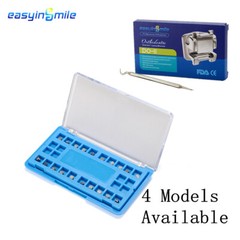 EASYINSMILE Dental Brackets Orthodontic Self-ligating 022 3 MBT/Roth Mini Braces