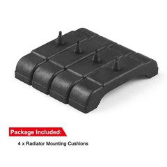 New 4Pcs Rubber 3 Core Radiator Mounting Cushions/Support Pads For 1968-1981 GM