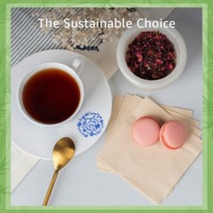 Ibambo Bamboo Cocktail Napkins – 250 Pack, 2-Ply, Ecofriendly Beverage Napkins