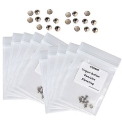 50 Packs AZDENT Dental Orthodontic Lingual Buttons Bondable Round Base 10pc/pack