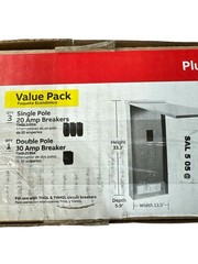 ABB 200A 20Space 40Circuit Outdoor Main Breaker Panel Value Pack PAM2020RPA (OB