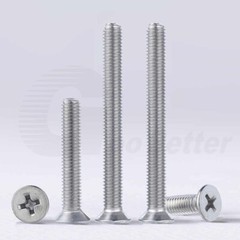 M3 M3.5 Phillips Countersunk Flat Head Machine Screws A2 Stainless Steel DIN 965