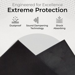 Neoprene Rubber Sheet 50A – 1/16 x 9 x 12 in Gasket Material Made in USA