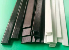 2 Pcs Glass Fiber Strip Flat Bar High Elastic Bow Arrow #Mo89 QL