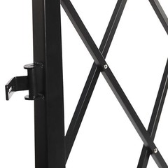 Single Folding Security Gate Folding Door Gate 7.22’H x 7.5’W Scissor Gate