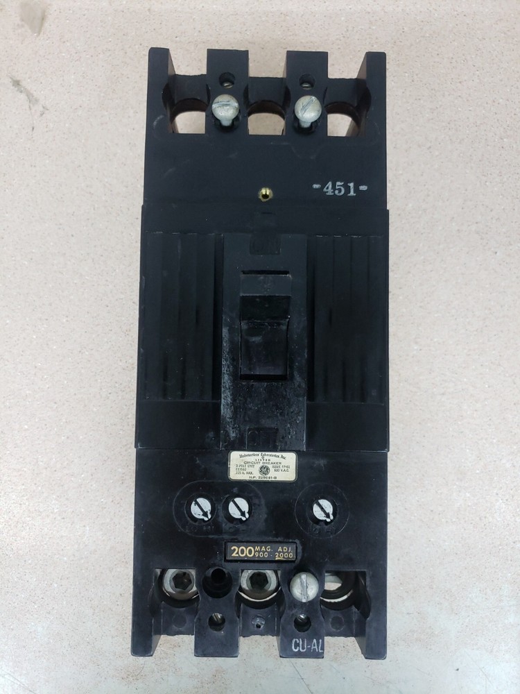 TFJ236200 GE 200 Amp Circuit Breaker