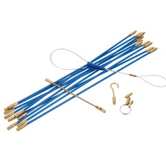 Practical Electrician Fiberglass Rod Glow Rods Wire Fishing Tools Cable Puller