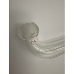 Glass Adapter Lab 35/20 Clear Excellent 90 Degree Right Angle Joint