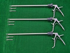 3pc Clip Applicator 10mmx330mm LT200/LT300/LT400 Laparoscopic Surgical Instrumen