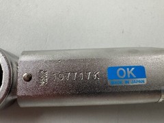Tohnichi 450QL TORQUE WRENCH Ratchet Head Type Adjustable with Metal Handle