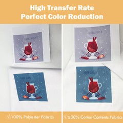 Koala Sublimation Paper 11X17 Heat Transfer 100 Sheets for Inkjet Printer 115g